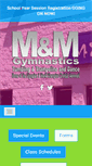 Mobile Screenshot of mmgymnastics.com